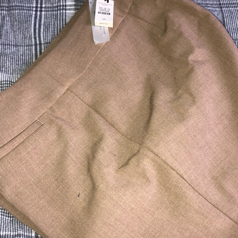 Talbots NWT Tan Pants